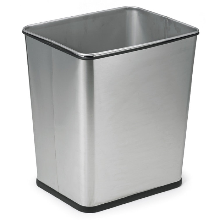 Rebrilliant Marasco Steel 7 Gallon Trash Can & Reviews Wayfair